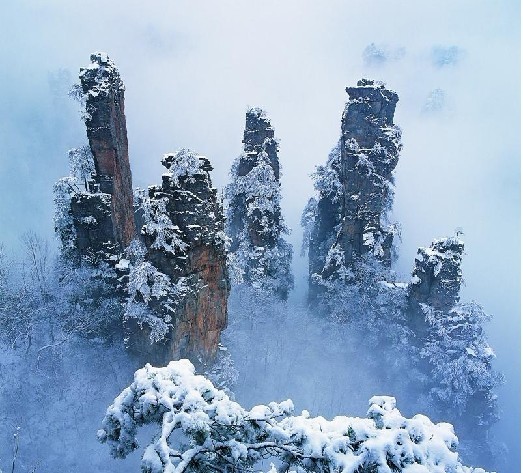 雪中西海峰林.jpg