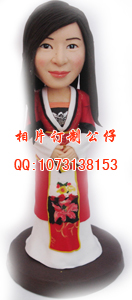 流行前线  动漫星城 中华广场 圣诞礼物 情人节礼物  软陶公仔 真人公仔 Q版公仔 人偶 陶偶 结婚礼物 生日礼 ...