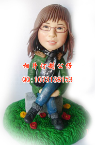 流行前线  动漫星城 中华广场 圣诞礼物 情人节礼物  软陶公仔 真人公仔 Q版公仔 人偶 陶偶 结婚礼物 生日礼 ...