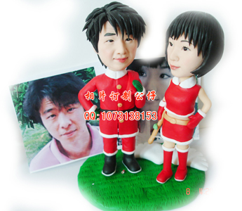 圣诞礼物 情人节礼物  软陶公仔 真人公仔 Q版公仔 结婚礼物 生日礼物