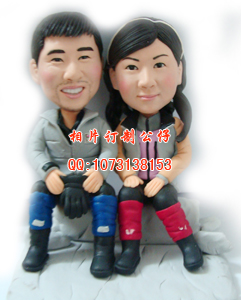 流行前线  动漫星城 中华广场 圣诞礼物 情人节礼物  软陶公仔 真人公仔 Q版公仔 人偶 陶偶 结婚礼物 生日礼 ...