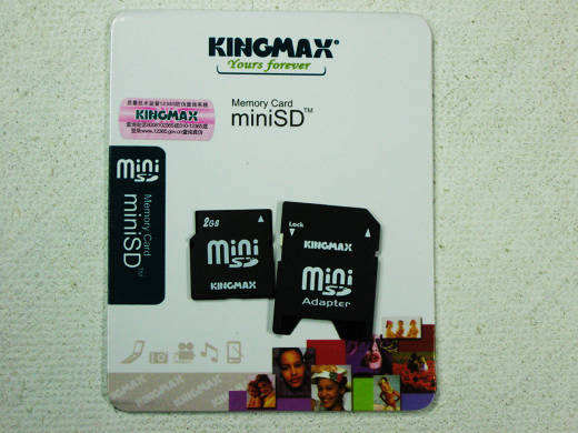 KingMax MiniSD卡 2G(KingMax行货,全国联保) 52.5元.jpg