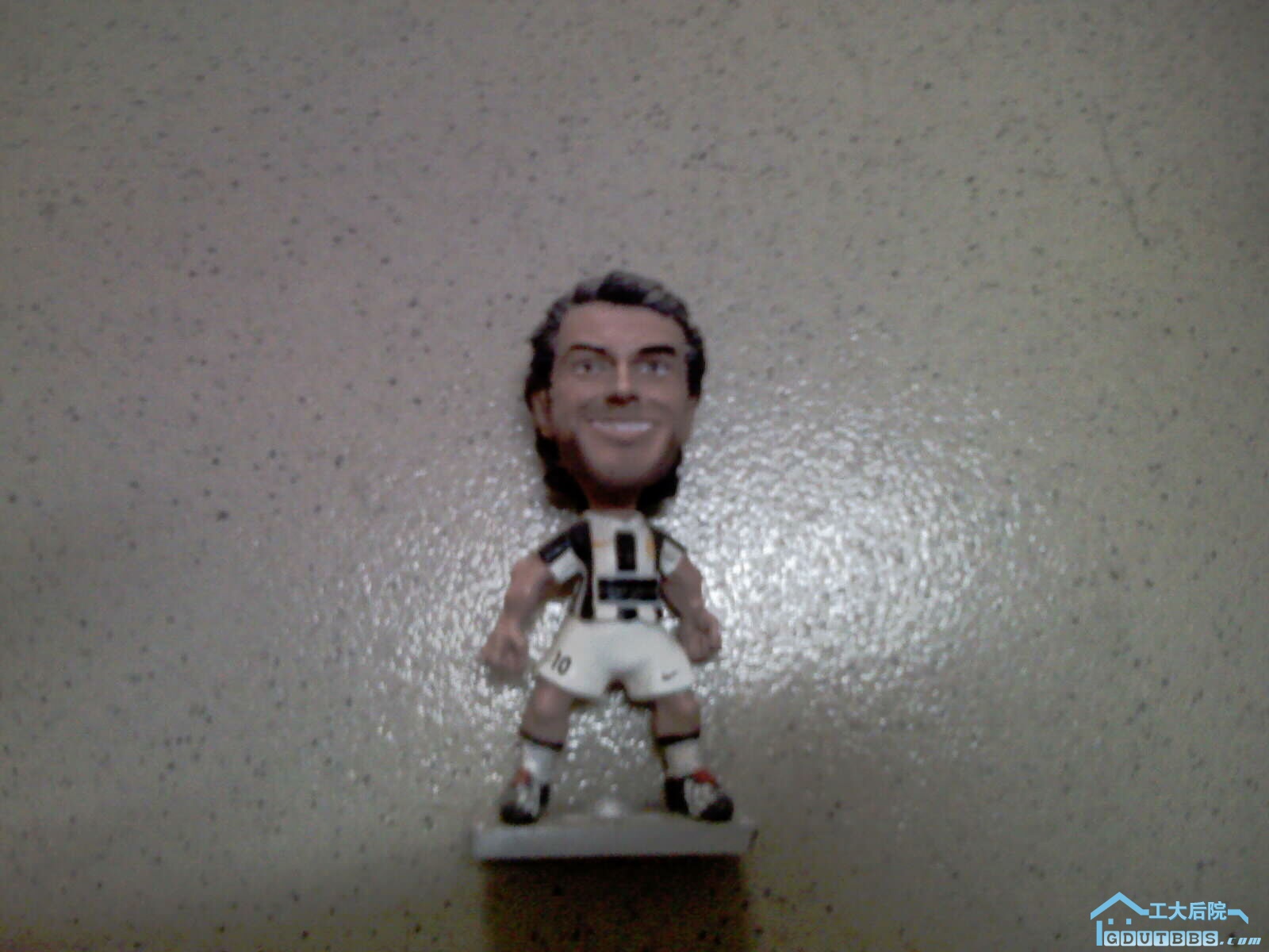 皮耶罗的公仔，JUV的球迷送了