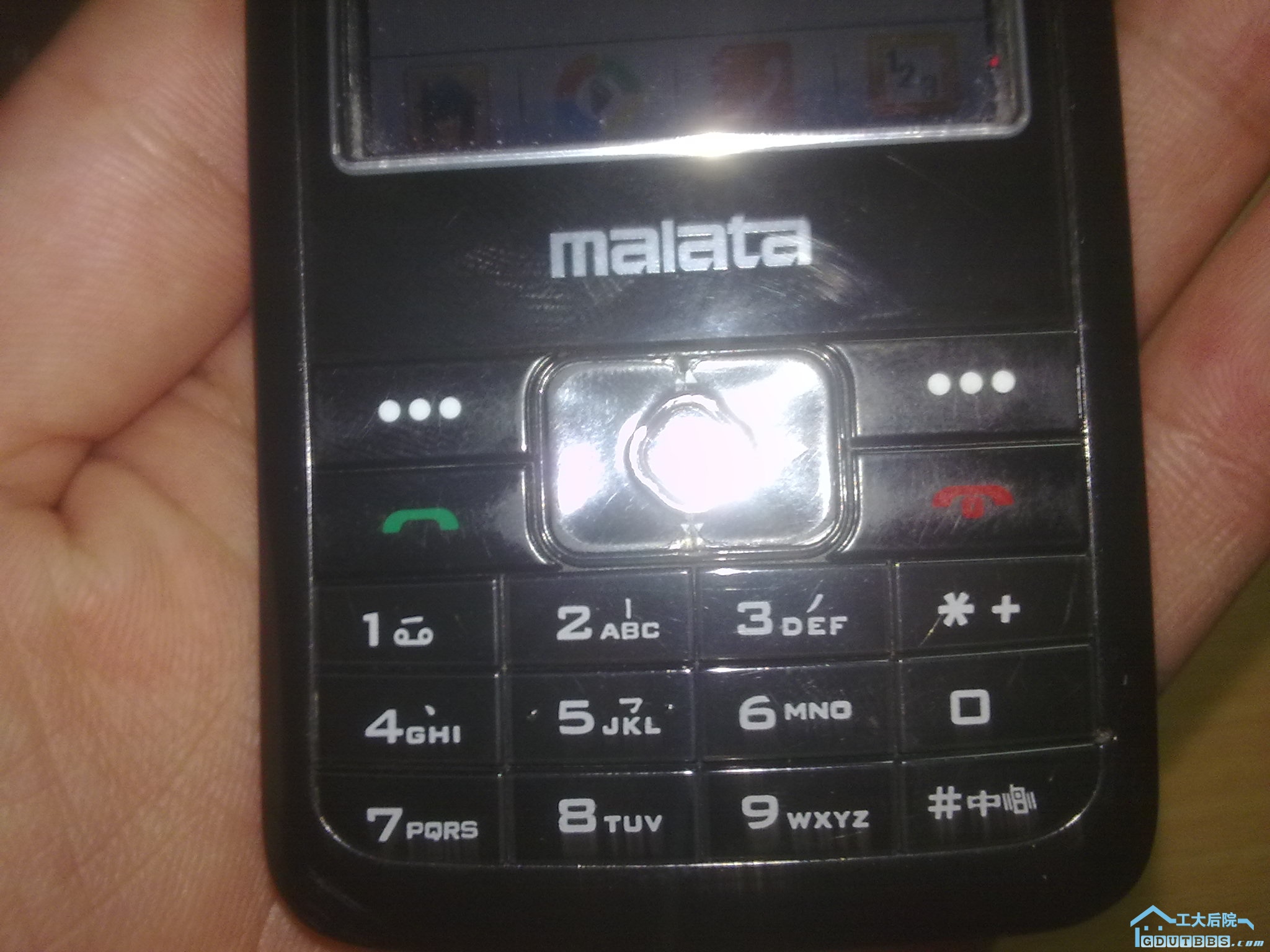 晚上拍的，有点反光了