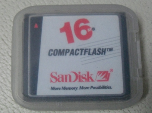 SanDisk16MB CF-16元.JPG