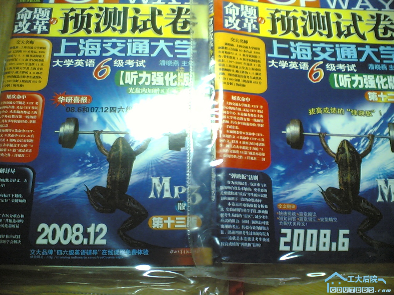 英语6级考试真题两本4元