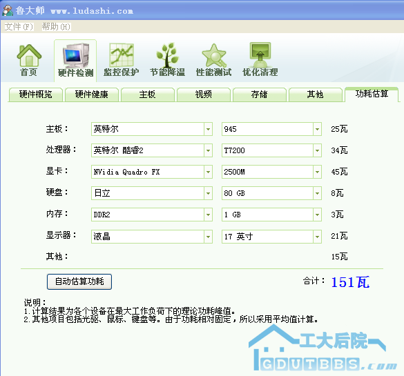 功耗