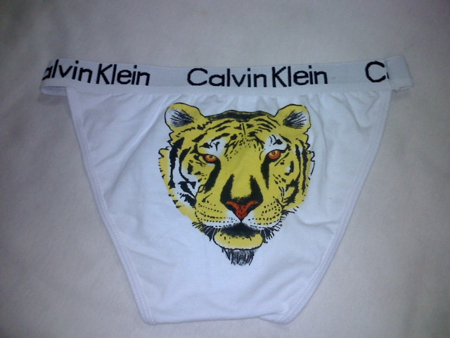 拉架棉印花三角内裤——￥15元/条