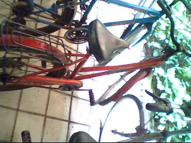 貌似法拉利的单车 呵呵