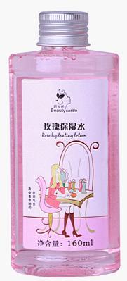 玫瑰保湿水（爽肤水）萃取天然玫瑰精华，性质柔和无刺激，深度净化肌肤，迅速提高肌肤细胞含水量，富莹润感