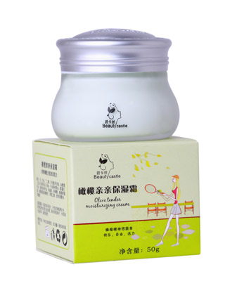 橄榄亲亲保湿霜补充皮肤细胞水分，深度维持饱水度与滋润度，提供多重保护，令肌肤水盈润泽，晶莹剔透！