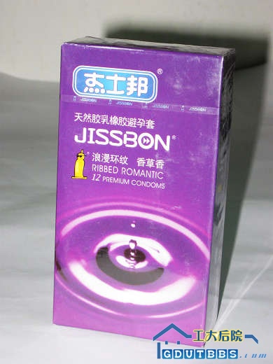 杰士邦天然胶乳橡胶避孕套浪漫环纹香草香 盒(12只)24元.jpg