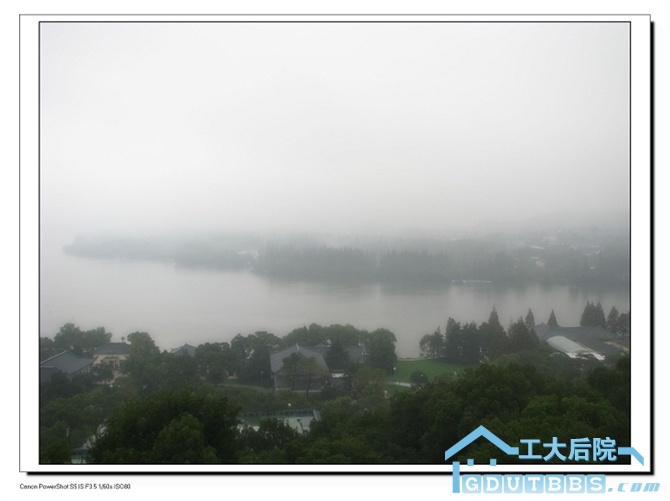 烟雨杭州西湖